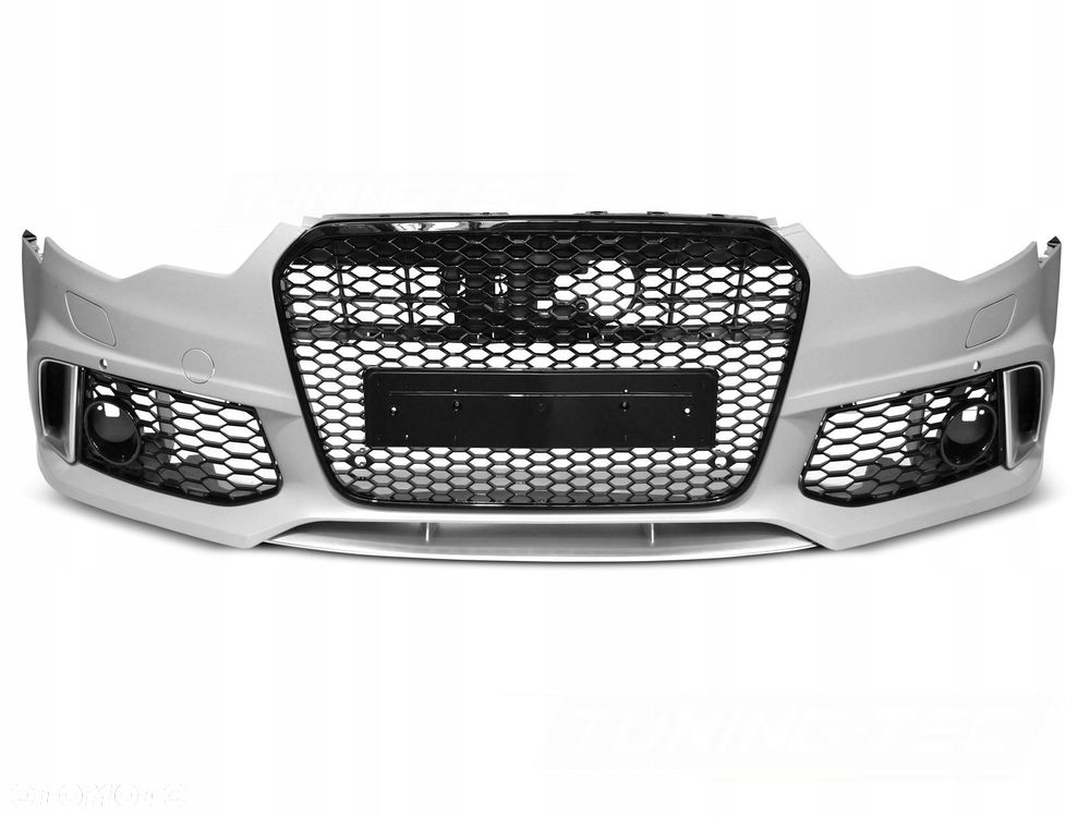 Zderzak przod Grill Kratki Tuning R S6 S-Line look Audi A6 c7 4g 2011-2014 - 2