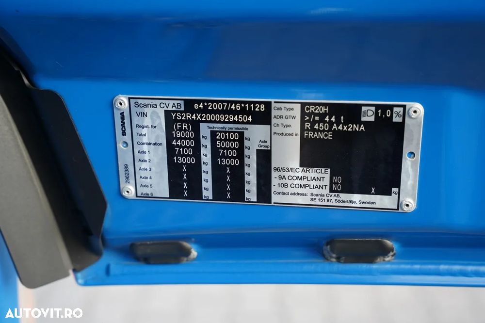 Scania R 450 / SISTEM HIDRAULIC / RETARDER / I-PARK COOL / JANTE DIN ALIAJ - 34