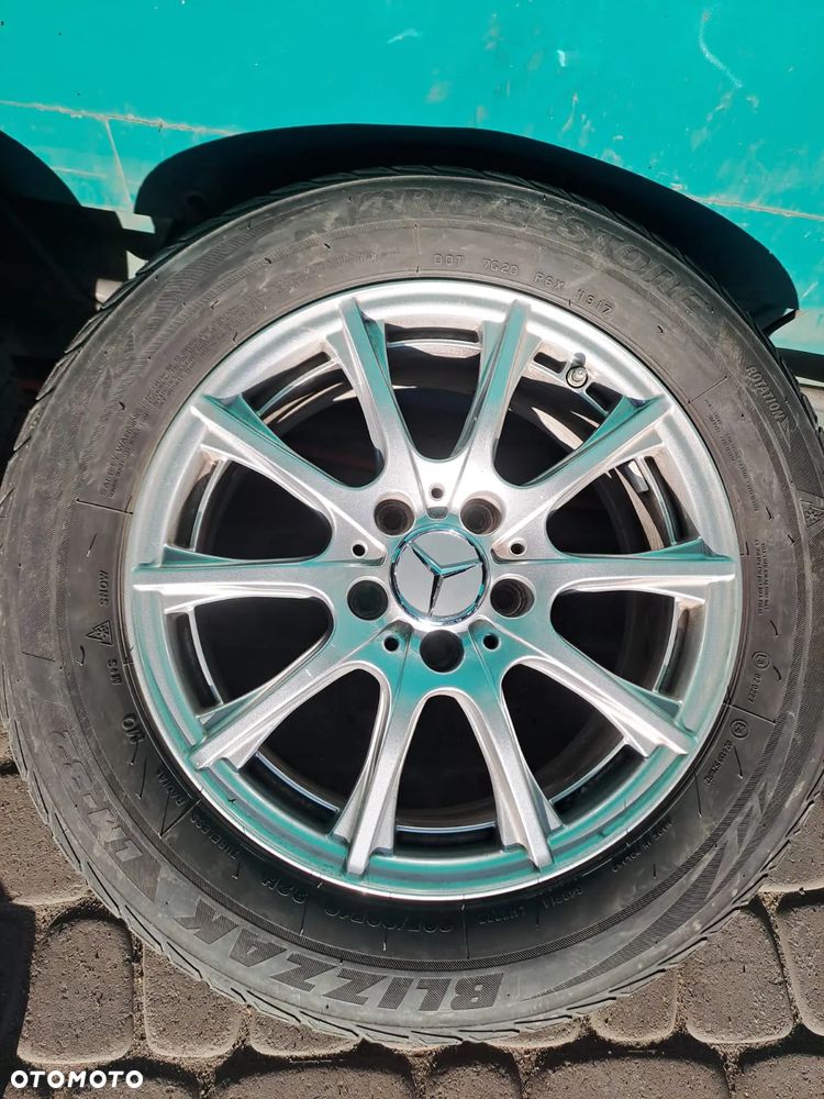 Mercedes Klasa B C - Koła zimowe 205/60R16 - 5