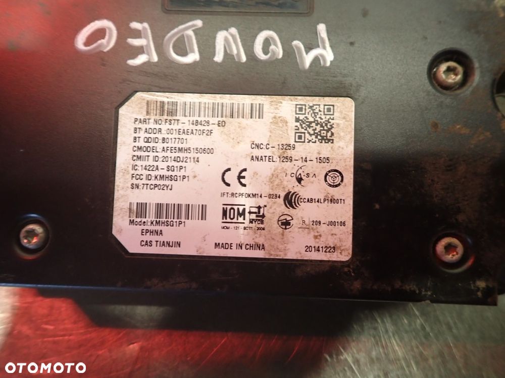 MODUŁ BLUETOOTH FORD MONDEO V 1.5 FS7T-14B428-ED - 2