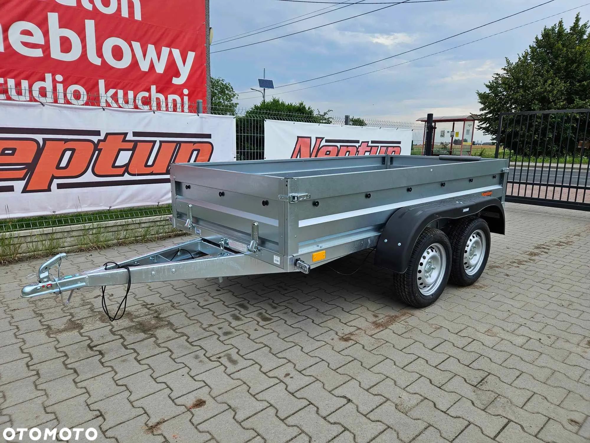 Neptun RUSTIK N7-236 skrzynia 236 x 129cm burty 40cm! 2 osie - 1