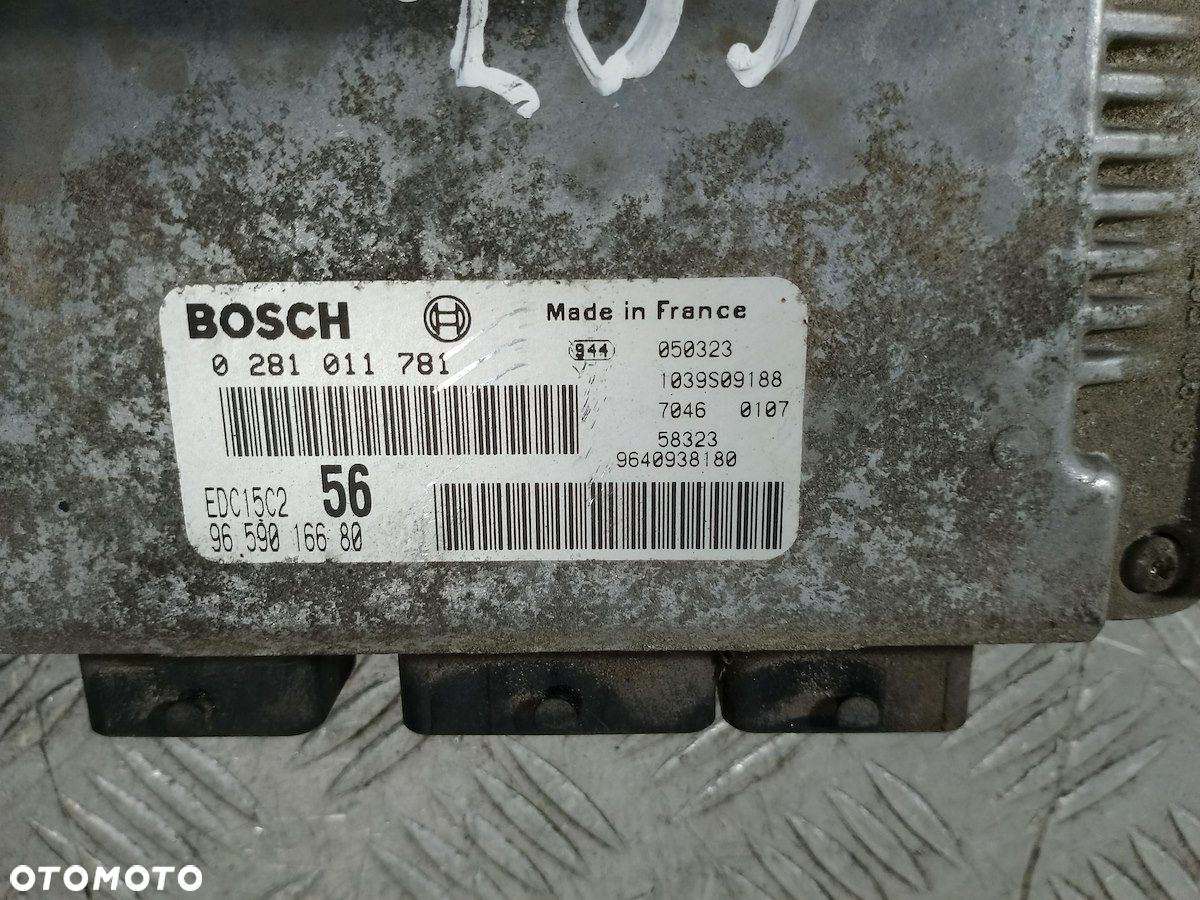 KOMPUTER, STEROWNIK PEUGEOT 607 9659016680 2.2 HDI - 2