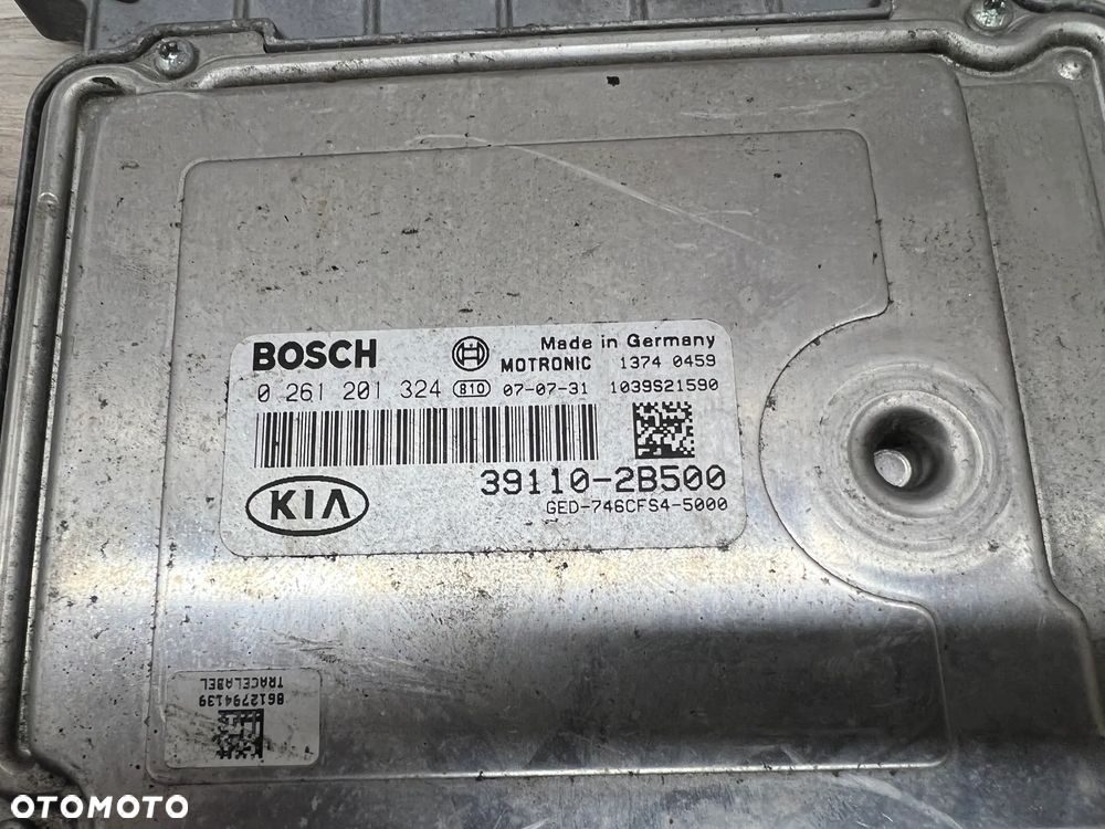 KOMPUTER STEROWNIK SILNIKA KIA CEED 1.6 39110-2B500 0261201324 - 3