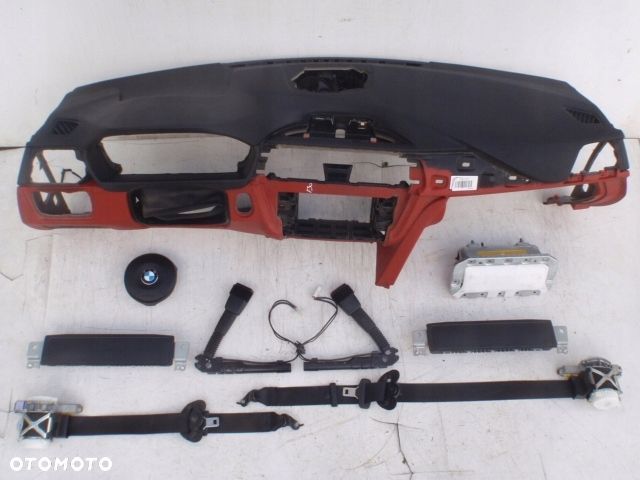 BMW F30F31F32F34F36 DESKA KONSOLA AIRBAG PASY USA - 6