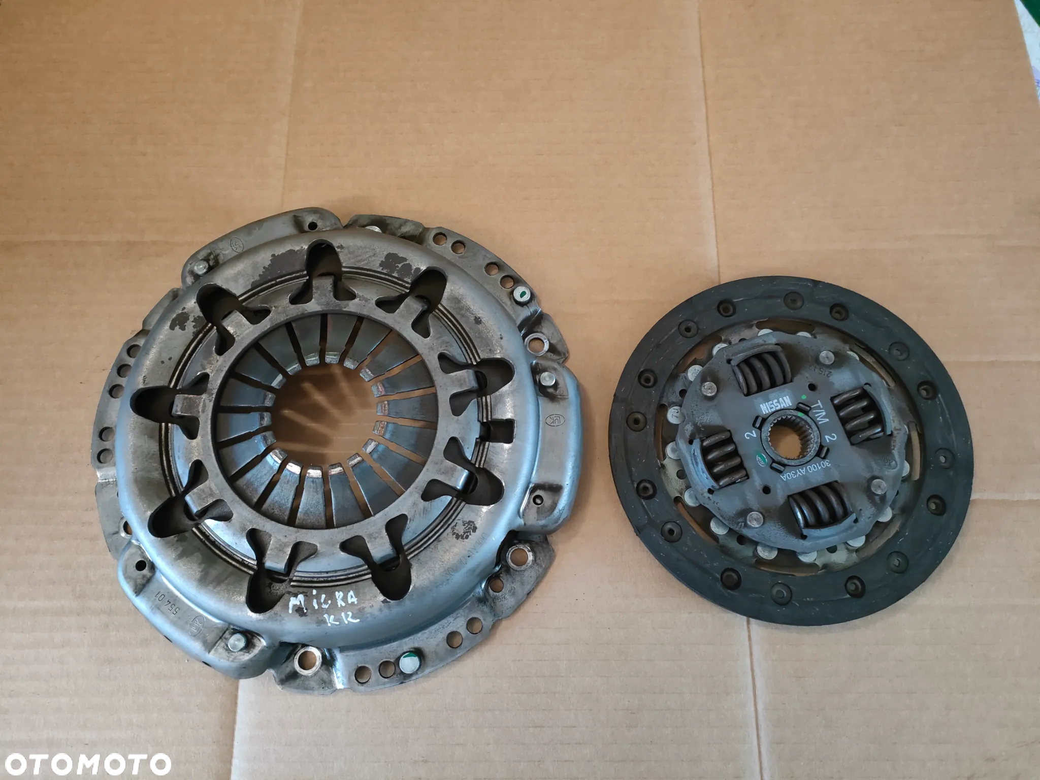 Nissan Micra k12 lift 1.2 SPRZEGŁO TARCZA DOCISK - 2