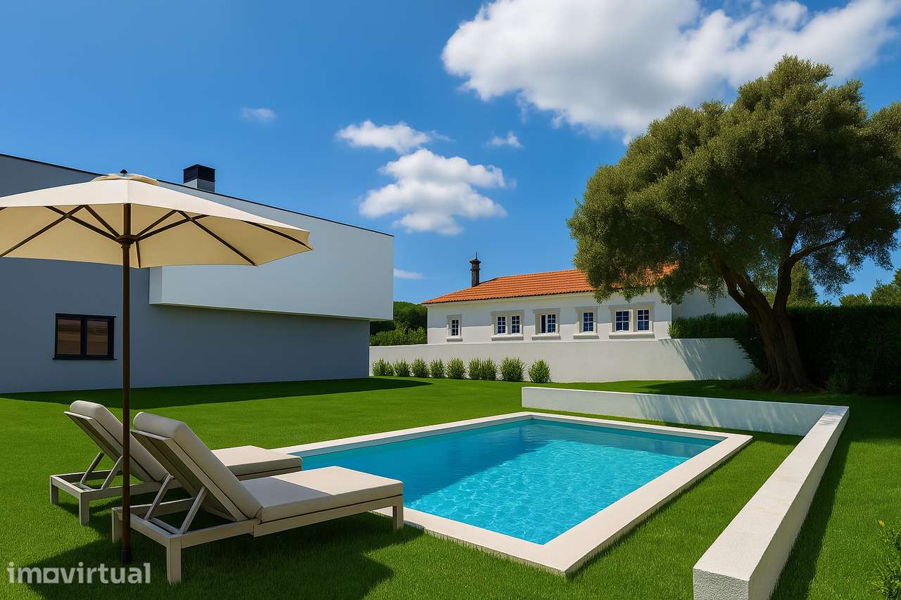 Moradia T4 com Piscina Privativa em Cascais | Condomínio com Apenas 3 - Grande imagem: 2/34
