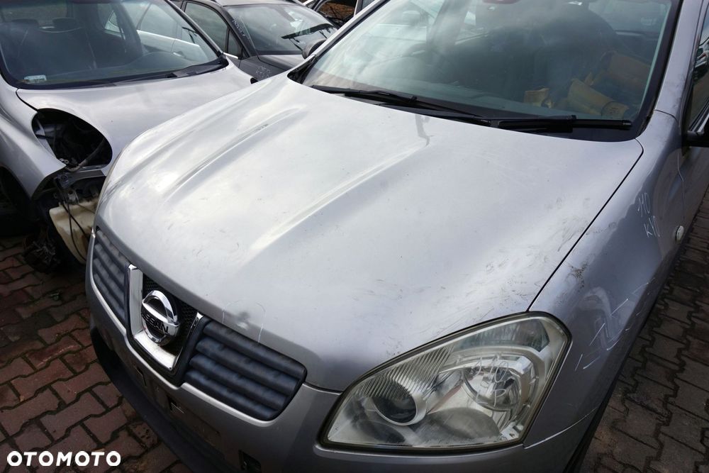 MASKA ZDERZAK BŁOTNIKI LAMPY QASHQAI I J10 LIFT KY0  NISSAN 2009-2013 SREBRNY PRZÓD KOMPLETNY - 4