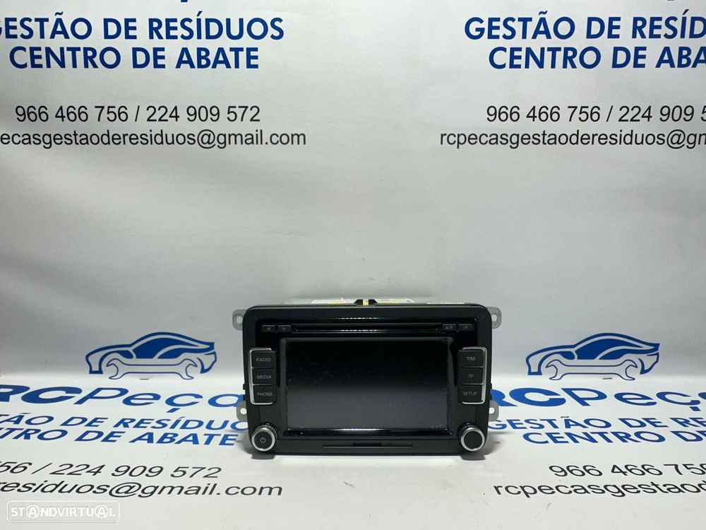 .Auto Radio CD DVD GPS Original VW Volkswagen 3C8035195 2007 - 2018