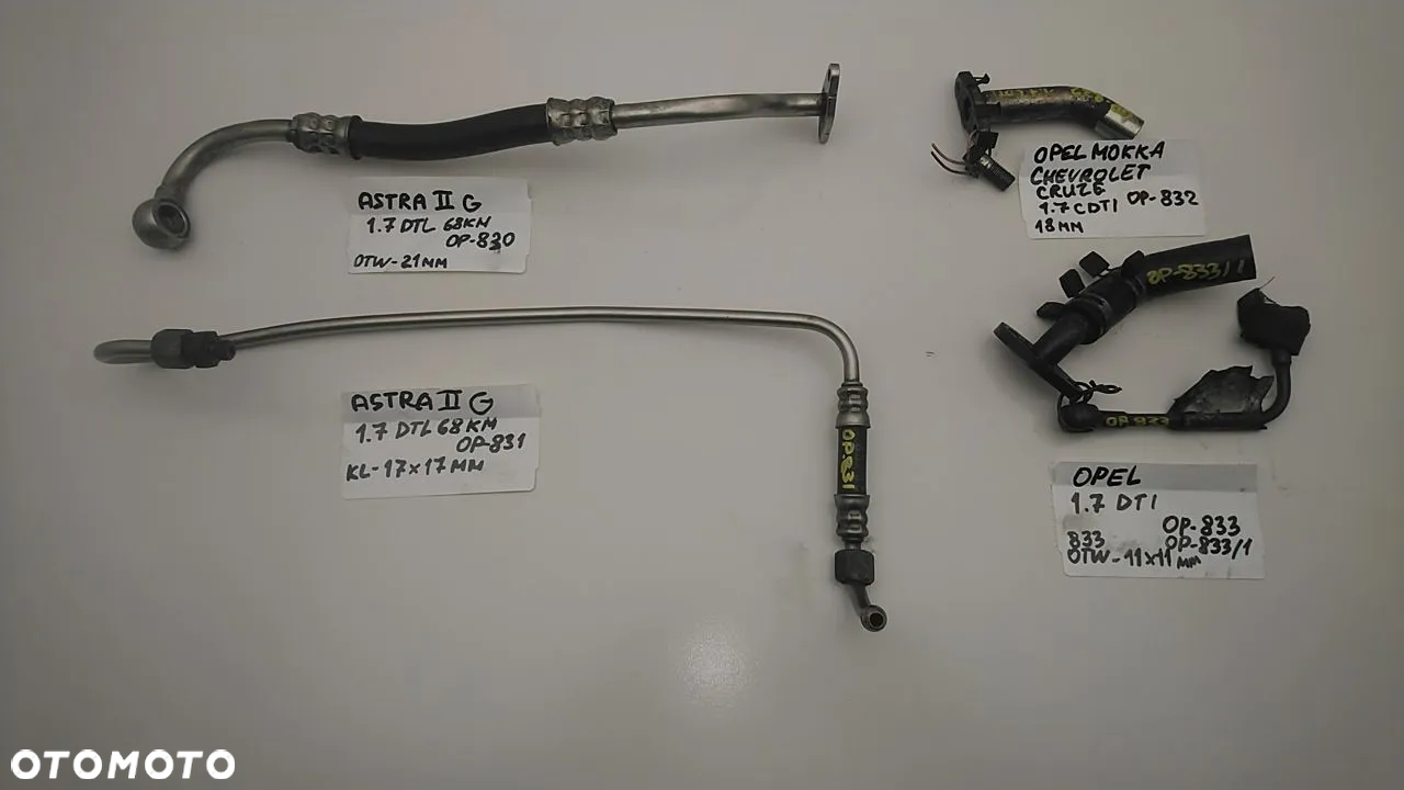 OPEL CHEVROLET RURKA TURBOSPRĘŻARKI - 3
