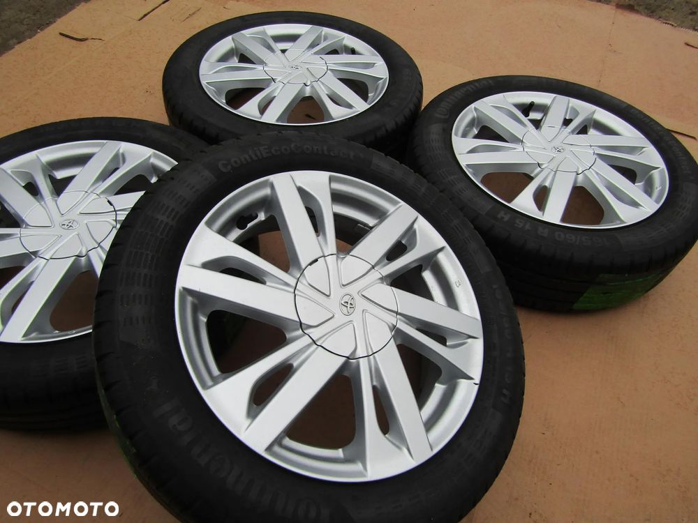 4x FELGI KOŁA 15 Citroen C1 Toyota Aygo II IQ Peugeot 107 108 / + Opony 165/60 LETNIE - 11