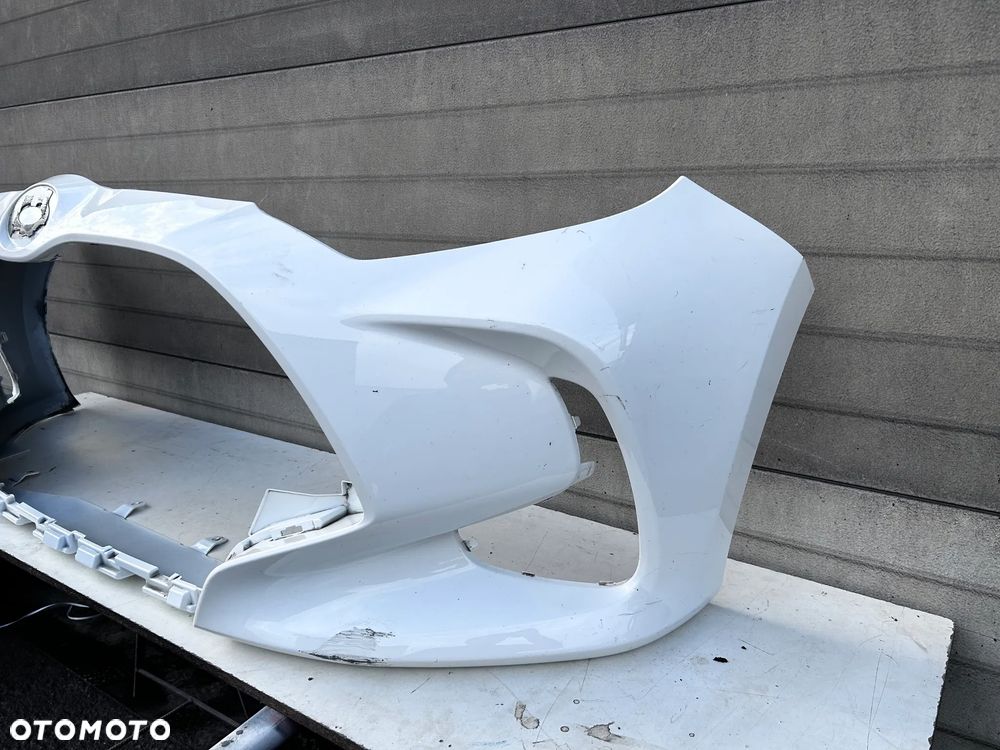 TOYOTA YARIS IV 4 ZDERZAK PRZEDNI PRZÓD ORYGINALNY BIAŁY - 3