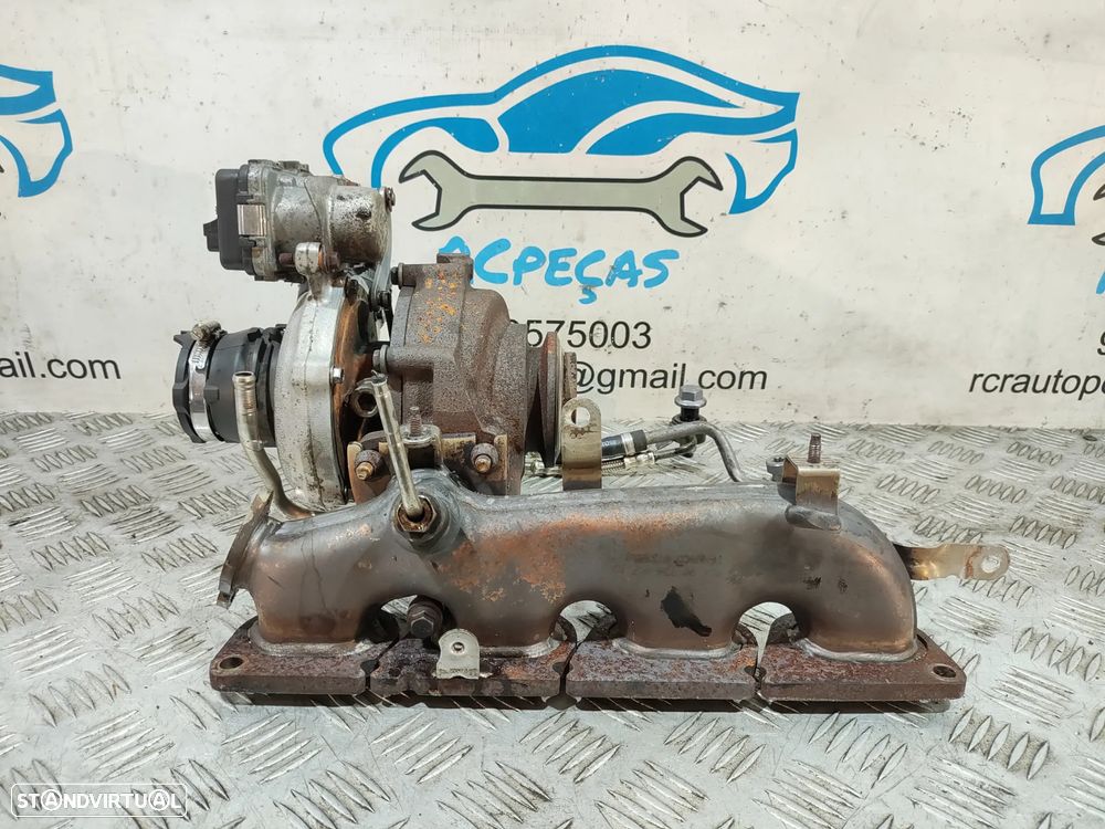 Turbo Jaguar XF X250 2.2D 150cv 224DT TD04L411TK3VG - 6