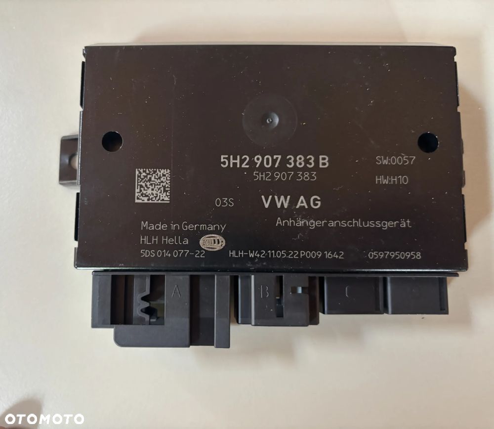 Moduł haka kable Sterownik hak Audi Q4 Sportback e-tron 89A055202 - 3