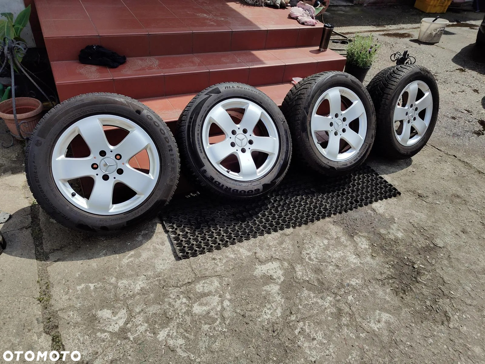 MERCEDES W211 VITO FELGI Aluminiowe Koła 16 5X112 +opony zimowe z 2023 roku - 22