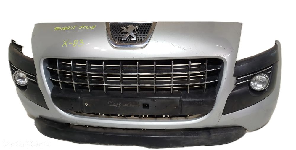ZDERZAK PRZEDNI PRZÓD GRILL PEUGEOT 3008 09-13 - 5