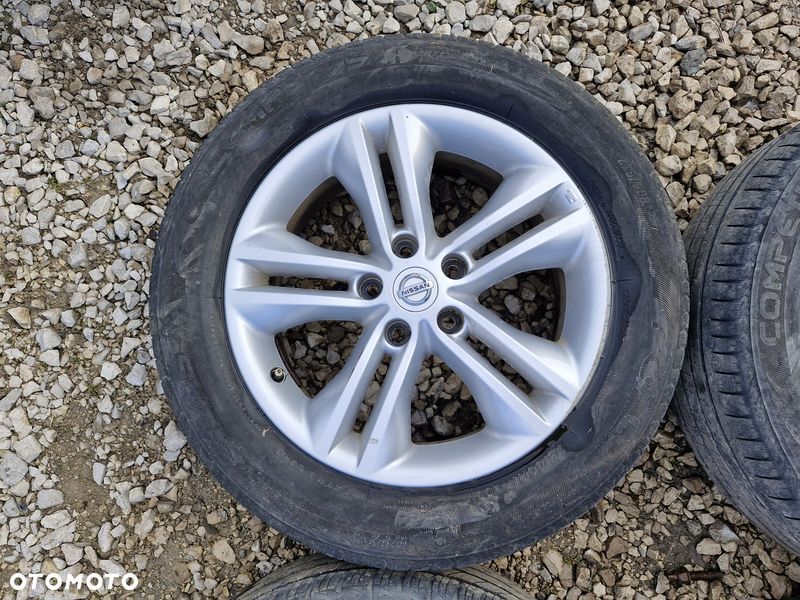 nissan qashqai ii j11 felgi aluminiowe alufelgi 17" cali 5x114.3 7j et47 n457017 - 4
