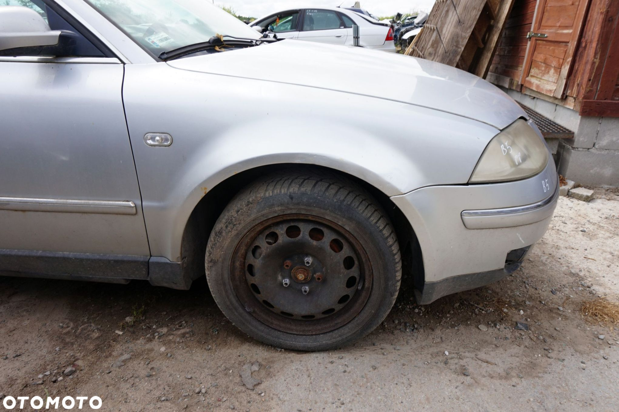 MASKA ZDERZAK BŁOTNIKI LAMPY PASSAT B5 LIFT LA7W  VOLKSWAGEN 2001-2005 SREBRNY PRZÓD KOMPLETNY - 10