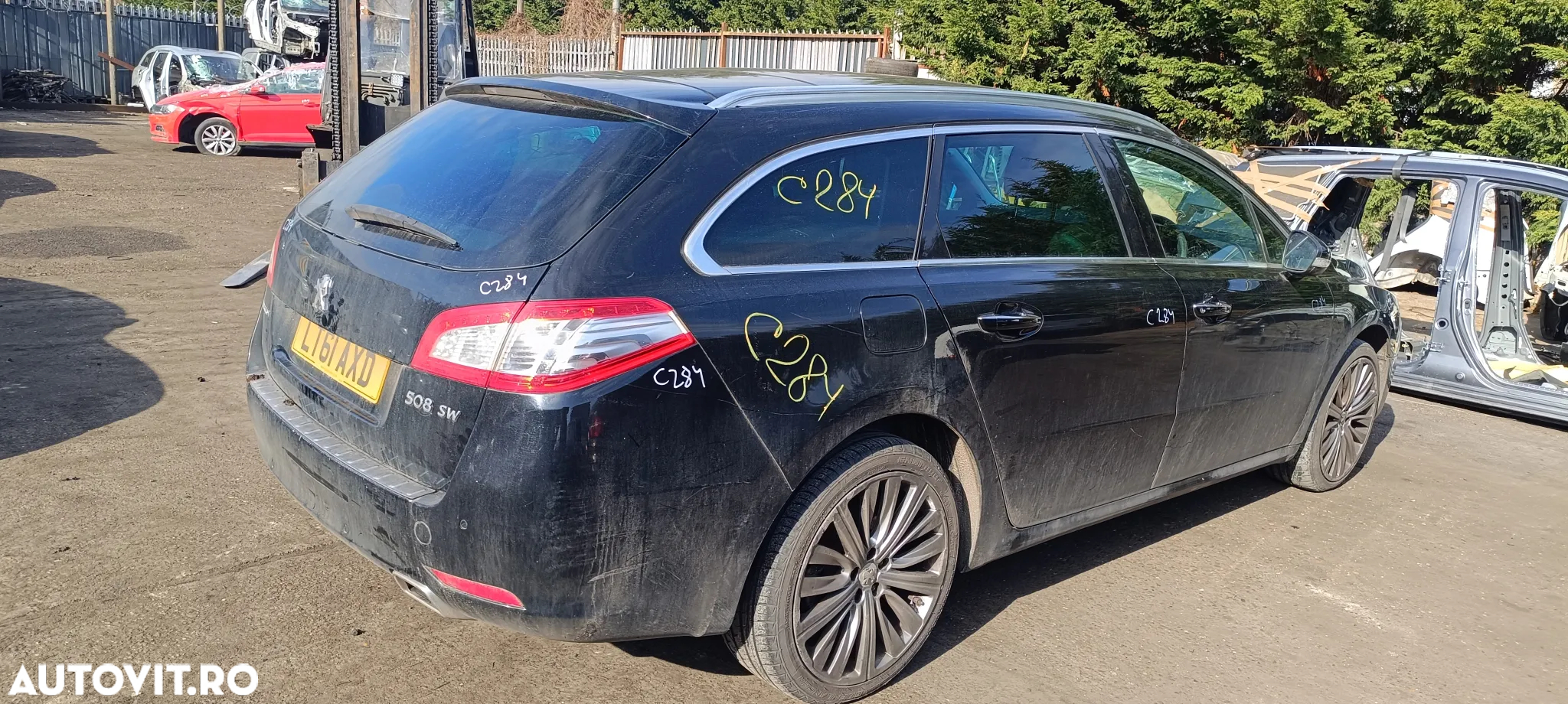 Dezmembrari / Dezmembrez Peugeot 508 2.2 DW12C Automata 6 trepte KTV - VOPSEA NEGRU PERLA NERA - 4