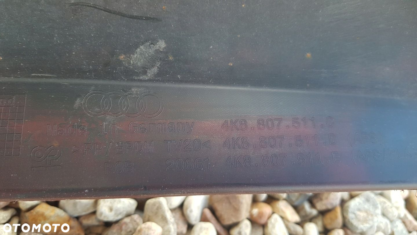 Zderzak tył tylny Audi A7 4K8 rok 17-21 S-LINE - 12