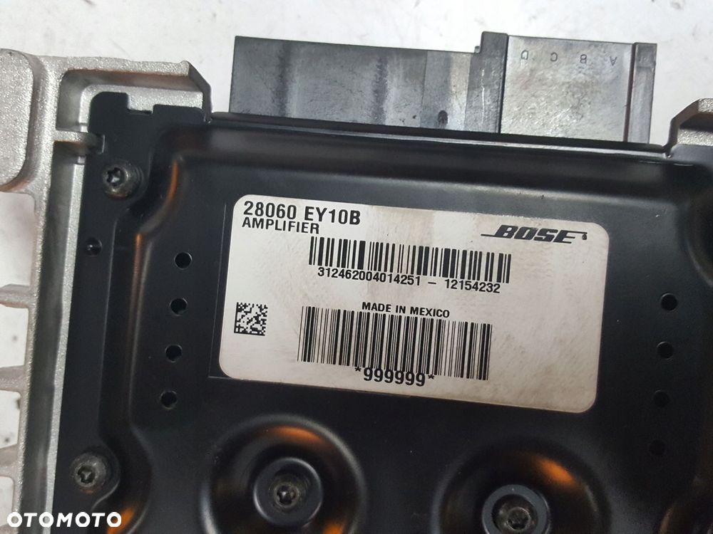 NISSAN QASHQAI I J10 06-13r WZMACNIACZ RADIA AUDIO BOSE 28060EY10B - 2