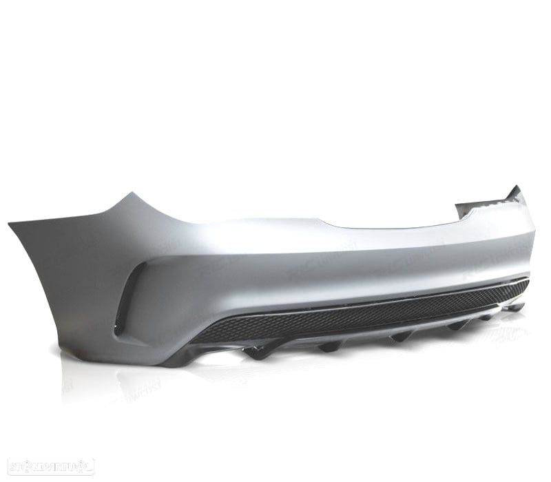 PARA-CHOQUES TRASEIRO MERCEDES CLASE CLA W117 C117 X117 13-18 LOOK CLA45 AMG - 3