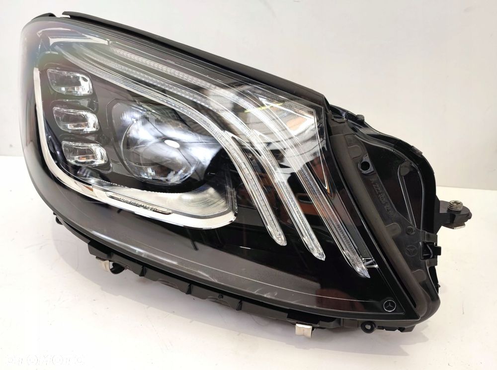 MERCEDES S KLASA W222 222 LIFT LAMPA PRAWA MULTIBEAM LED - 5