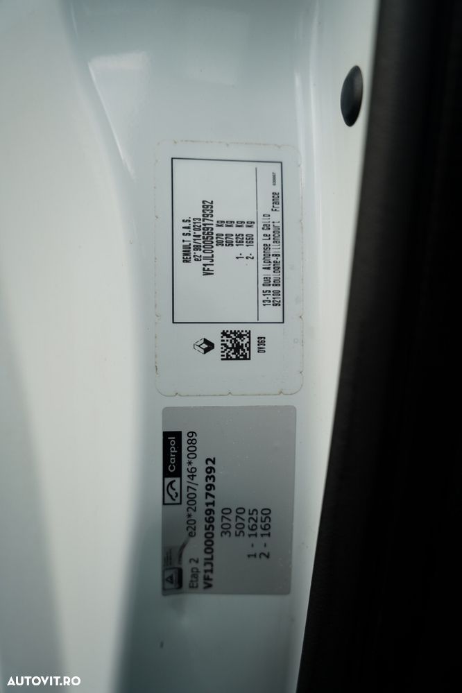 Renault TRAFIC III / AUTOBUZ / 9 LOCURI / 2022 / PRIMUL PROPRIETAR / REVIZAT - 37