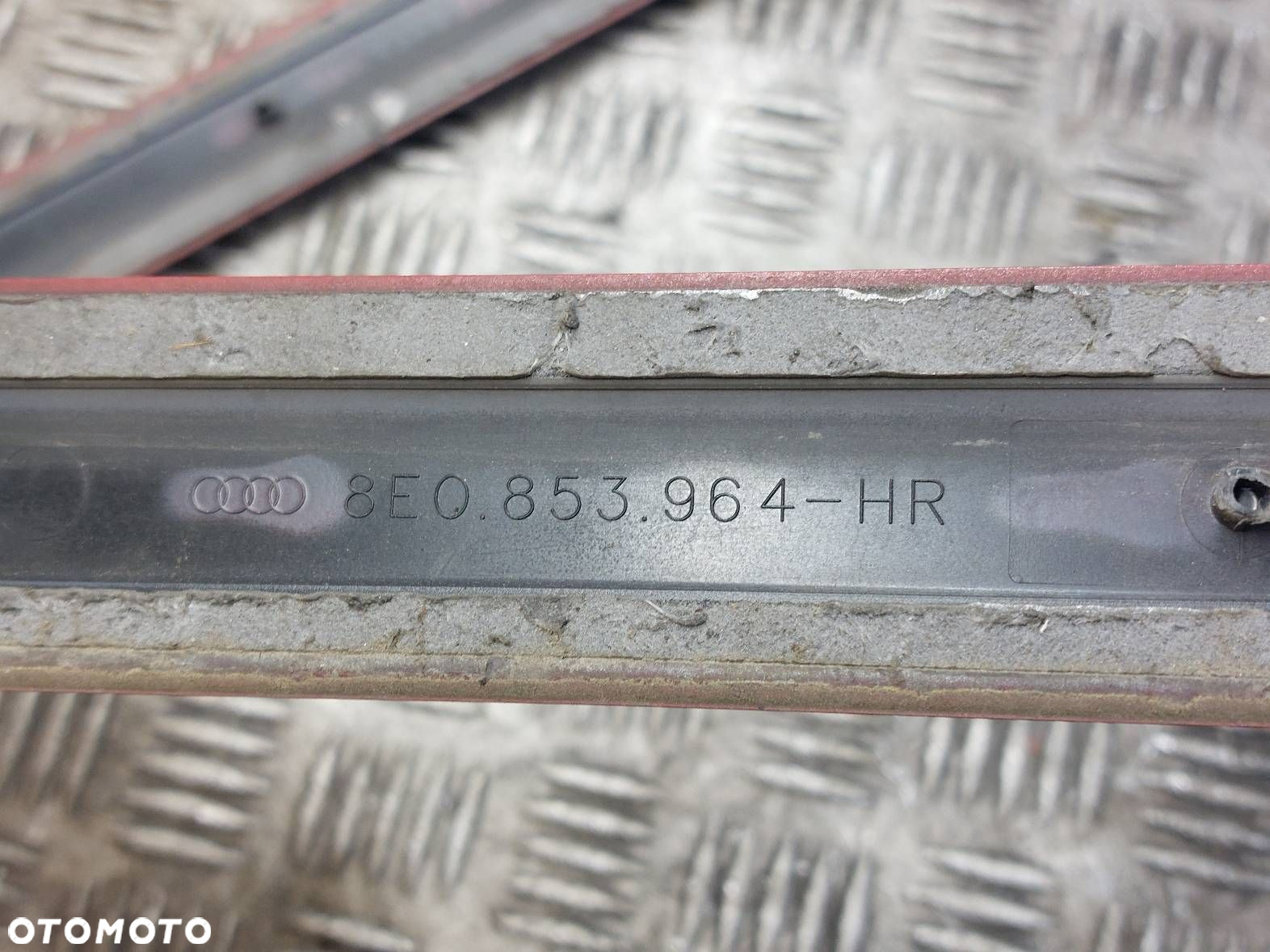 LISTWY DRZWI ŚRODKOWE AUDI A4 B6 2.0 20V ALT LY3J 8E0853963 8E0853964 - 10