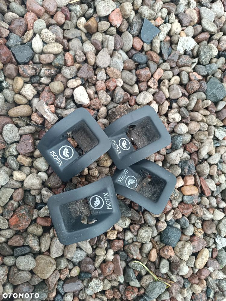 VW GOLF V VI ZAŚLEPKA MOCOWANIE FOTELIKA ISOFIX KOMPLET 1K0887233 - 1