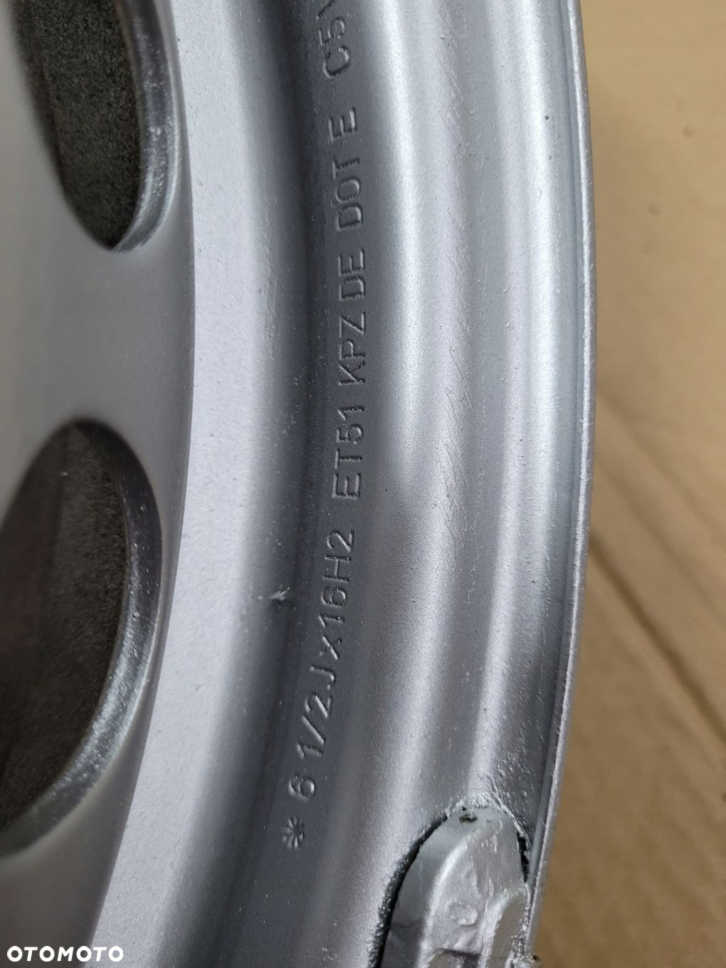 FELGA STALOWA VW TRANSPORTER T5 T6 7F0601027 6,5X16 ET51 5X120 - 3