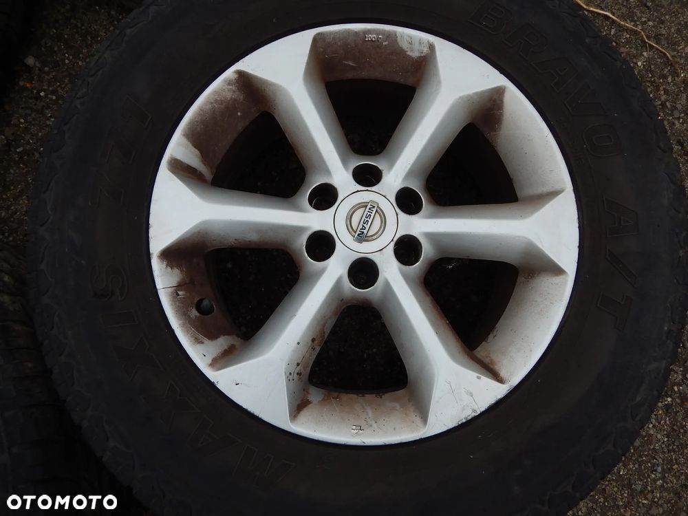 Felga aluminiowa alufelga R17 17 Nissan Navara D40 Pathfinder R51 05-14 Łuków części - 4