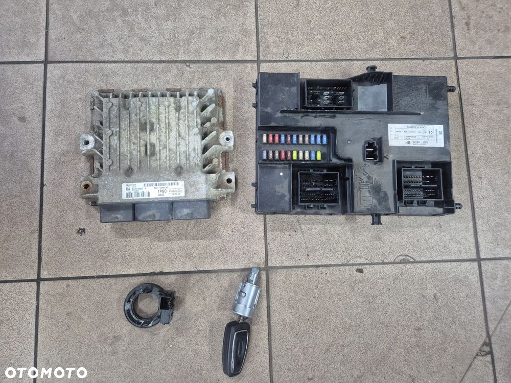 ZESTAW STARTOWY KOMPUTER BSI STACYJKA FORD TRANSIT CUSTOM I 2.2 TDCI MK8  12r.+ EURO 5 - 1