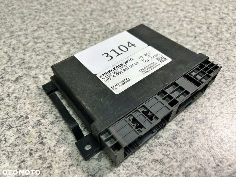 MERCEDES STEROWNIK MODUŁ 2239001701 A2239001701 - 1
