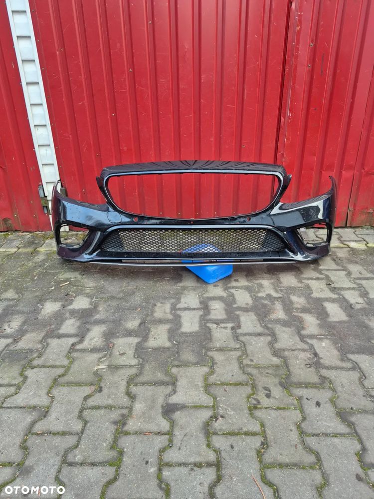 Mercedes C klasa W205 lift zderzak przedni A2058851101 - 1