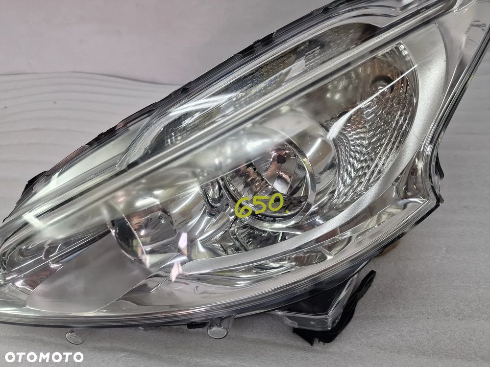 PEUGEOT 208 12- LEWA LAMPA PRZEDNIA PRZÓD SOCZEWKA + LED , NR 9802221480 , NR AUKCJI LA650 - 5