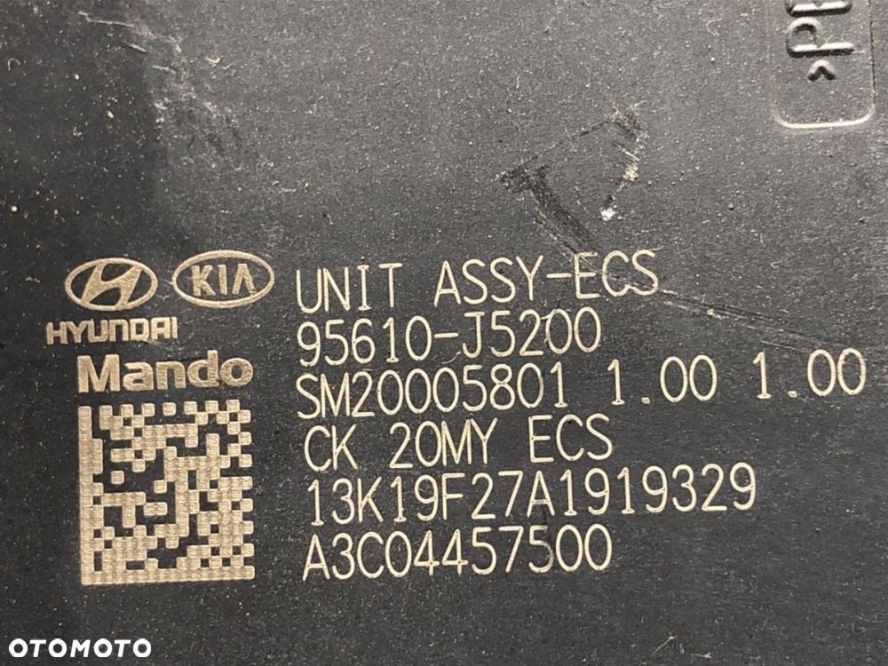 MODUŁ ASSY ECS  KIA STINGER (CK) 2017 - 2022 3.3 T-GDi 4WD 272 kW [370 KM] benzyna 2017 - 2022 - 4