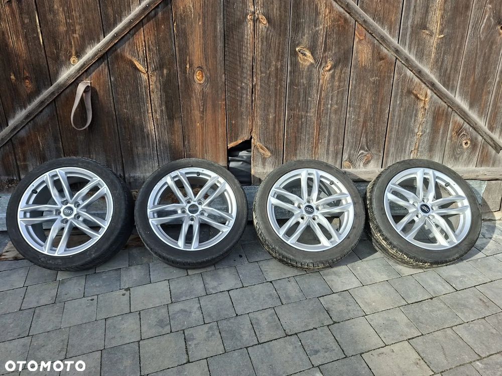 Alufelgi 18 Cali Audi A4 S4 B9 A6 C8 Audi Sport 5x112 8W0601025EB - 1
