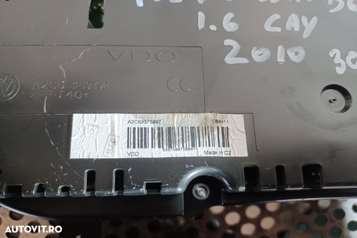 Ceasuri bord 2010 1.6CAY A2C53375897 A2C53219792 3C0920872G Volkswage - 4