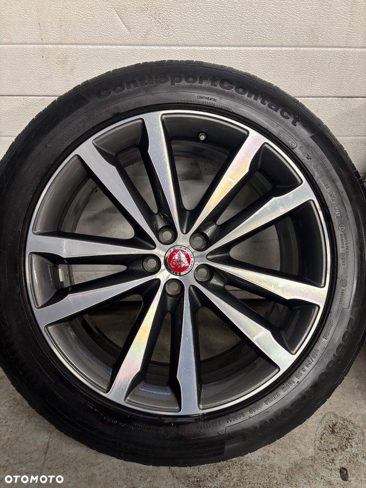 Alufelgi z Oponami Jaguar 5x108 8.5x20 ET45 255/50/20 Continental HK8M-1007 - 3