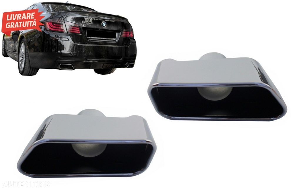 Tobe Ornamente prntru Sistemul de Evacuare BMW 5 Series F10 F11 (2011-2017) Sport - livrare gratuita - 1