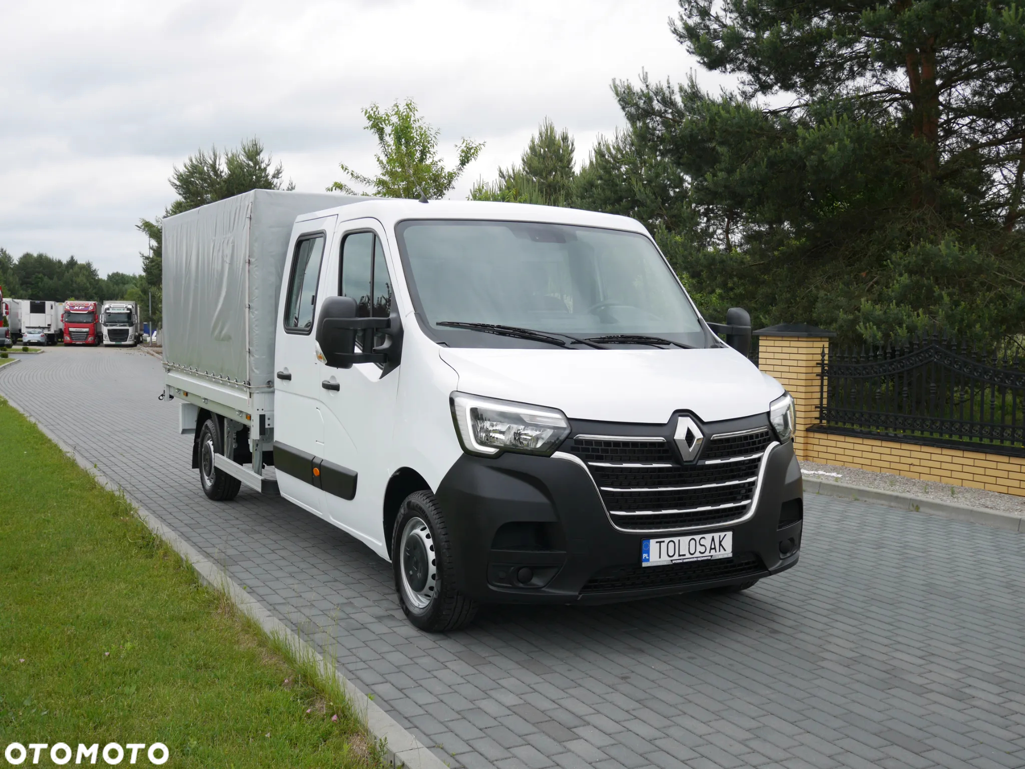 Renault Master Doka Brydadówka + Skrzynia Plandeka Salon PL - 4