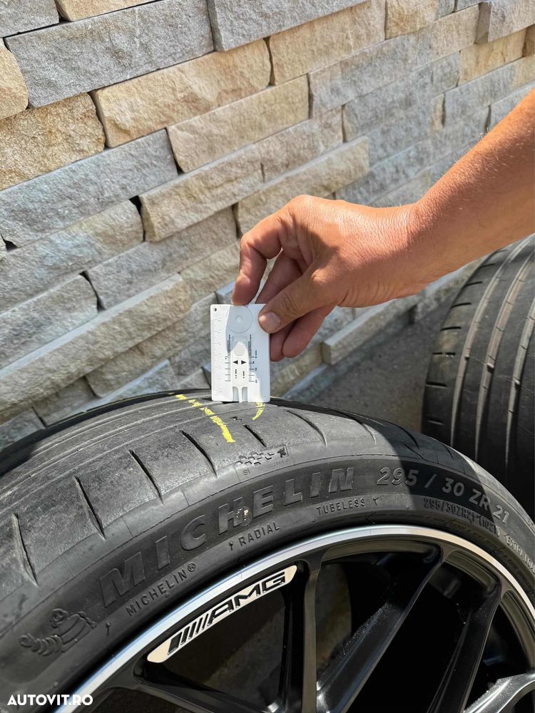 Jante originale cu anvelope vara Mercedes AMG GT pe 21 - 8