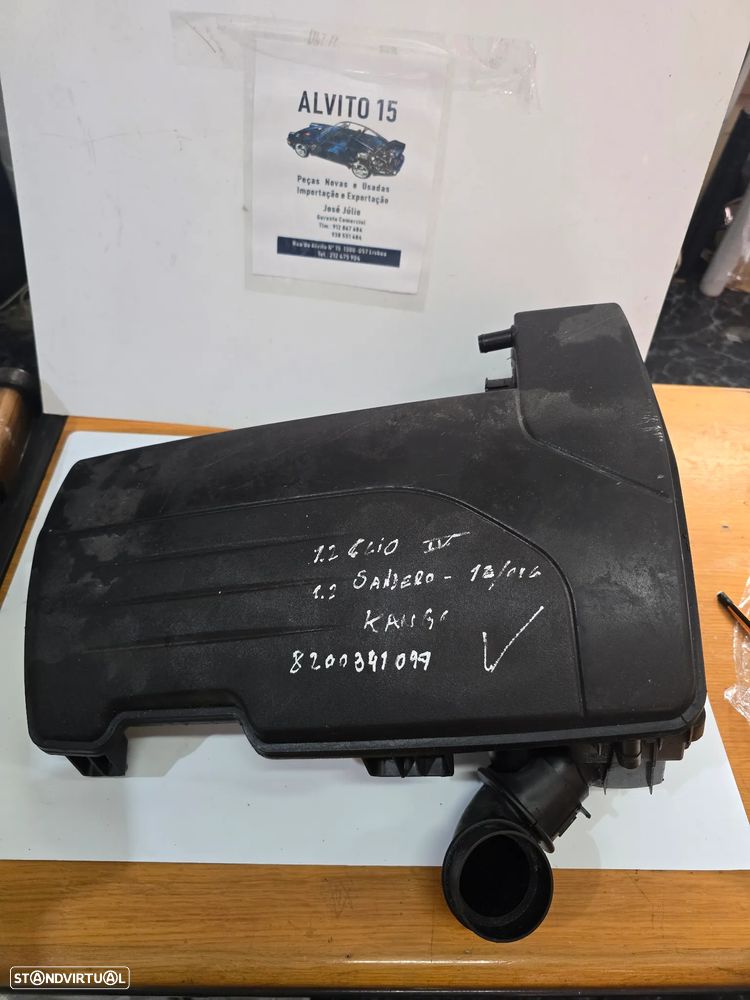 Caixa do filtro de ar Renault Clio  1.2 - Renault Twuingo ll 1.2 , Renault Kangoo