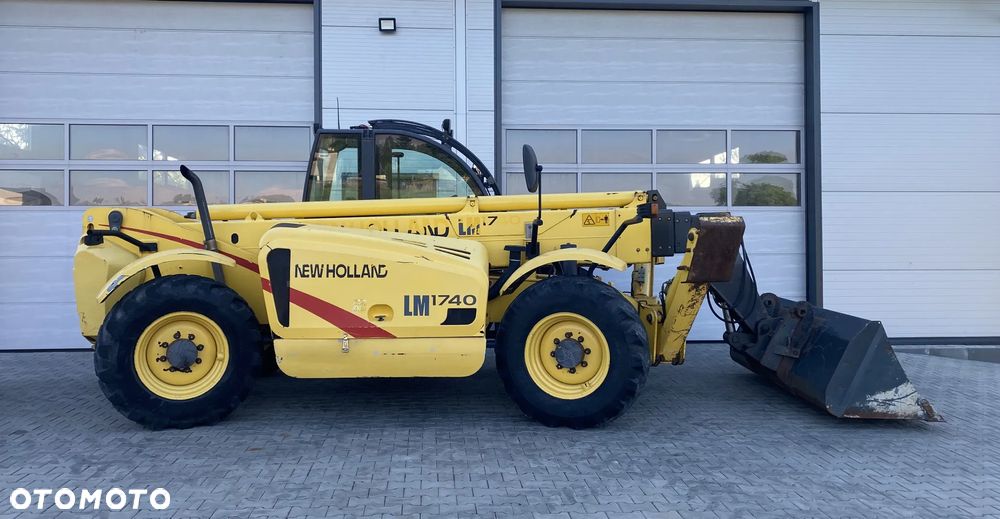 New Holland LM1740 Ładowarka teleskopowa 17m 4T Hydraul poziomowanie SWAY - 5