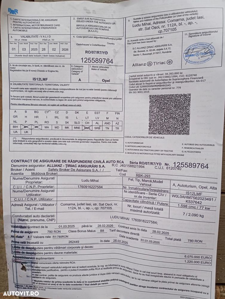 Opel Zafira 1.6i Essentia - 22