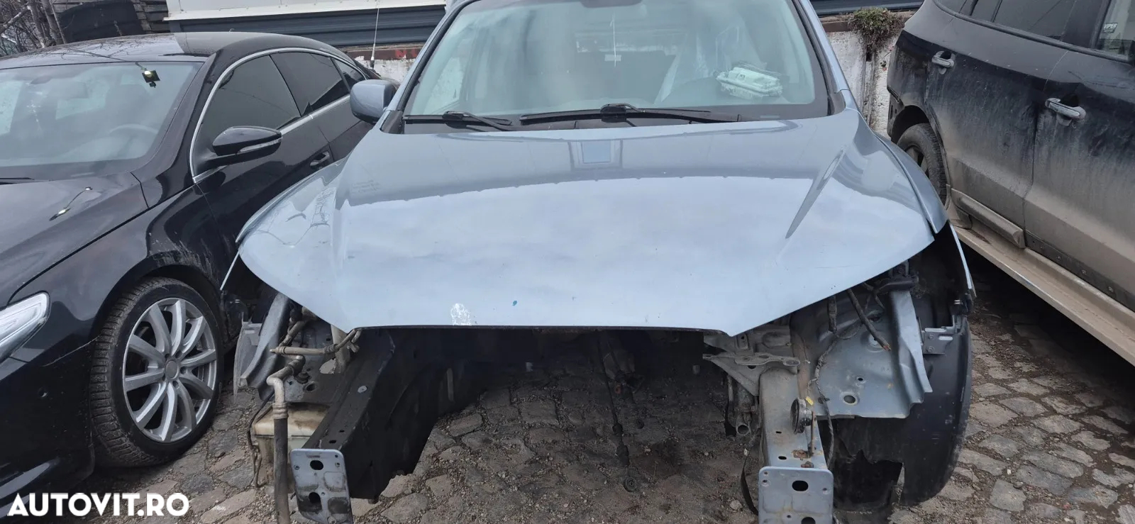 Bara spoiler fata Hyundai Santa Fe 2 2005-2010 - 4