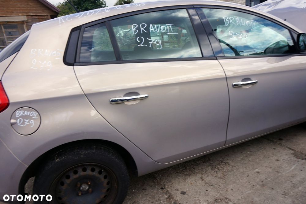DRZWI TYLNE PRAWE BRAVO II 5D HB 279  BEŻOWY FIAT 2007-2014 - 3