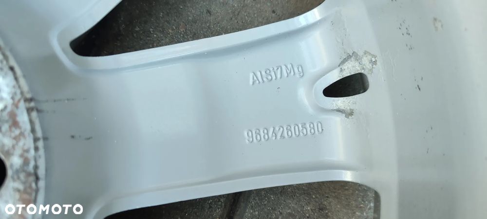FELGI ALUMNIOWE 4x108 fi65 6.5Jx17 CALI ET 26 9684260580 CITROEN C4 C3 BERLINGO PEUGEOT KOMPLET 4 SZTUKI - 8