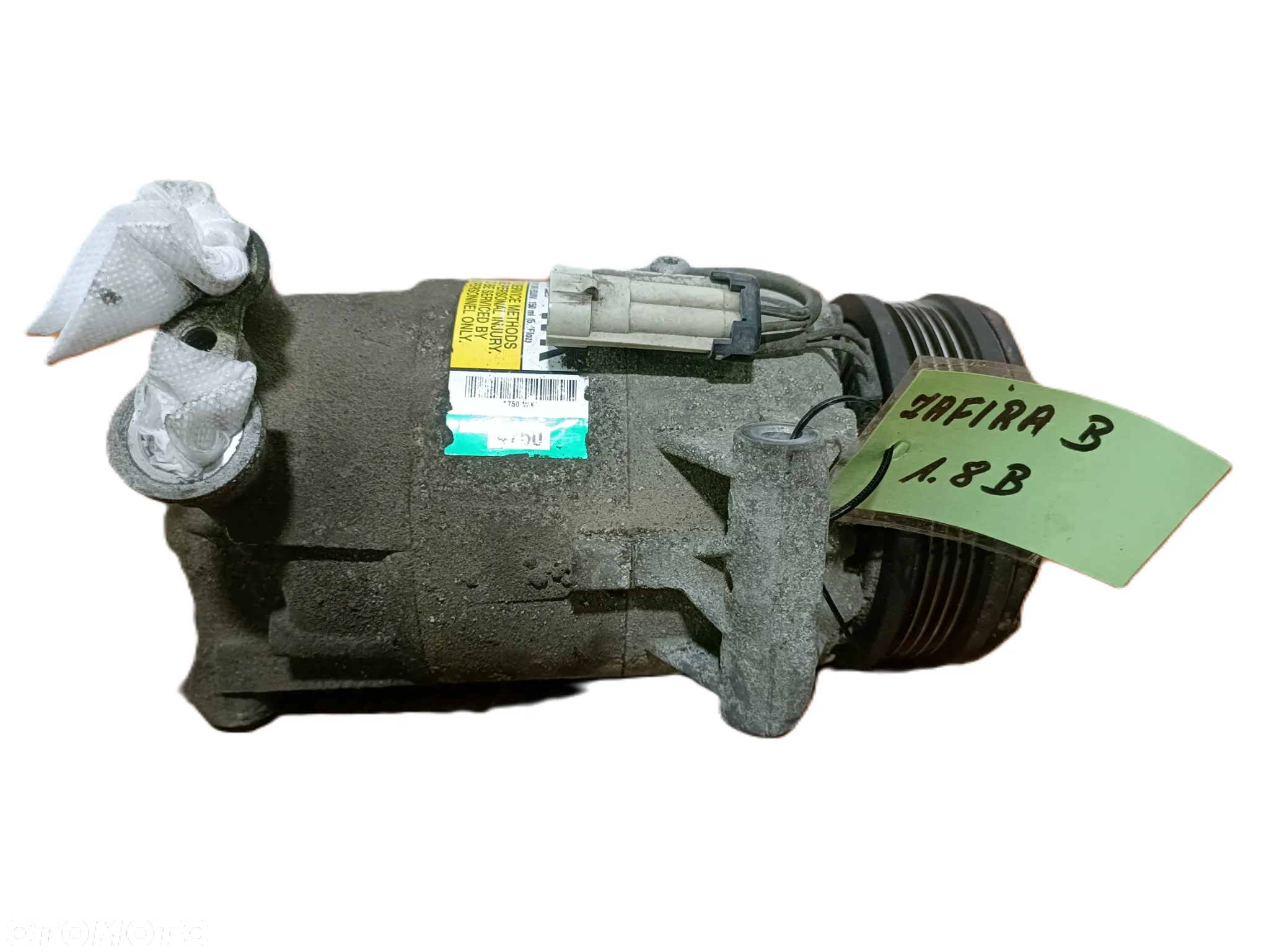 OPEL ZAFIRA B 05-14 1,8 B SPRĘŻARKA KOMPRESOR KLIMATYZACJI DELPHI 13124750 * - 5