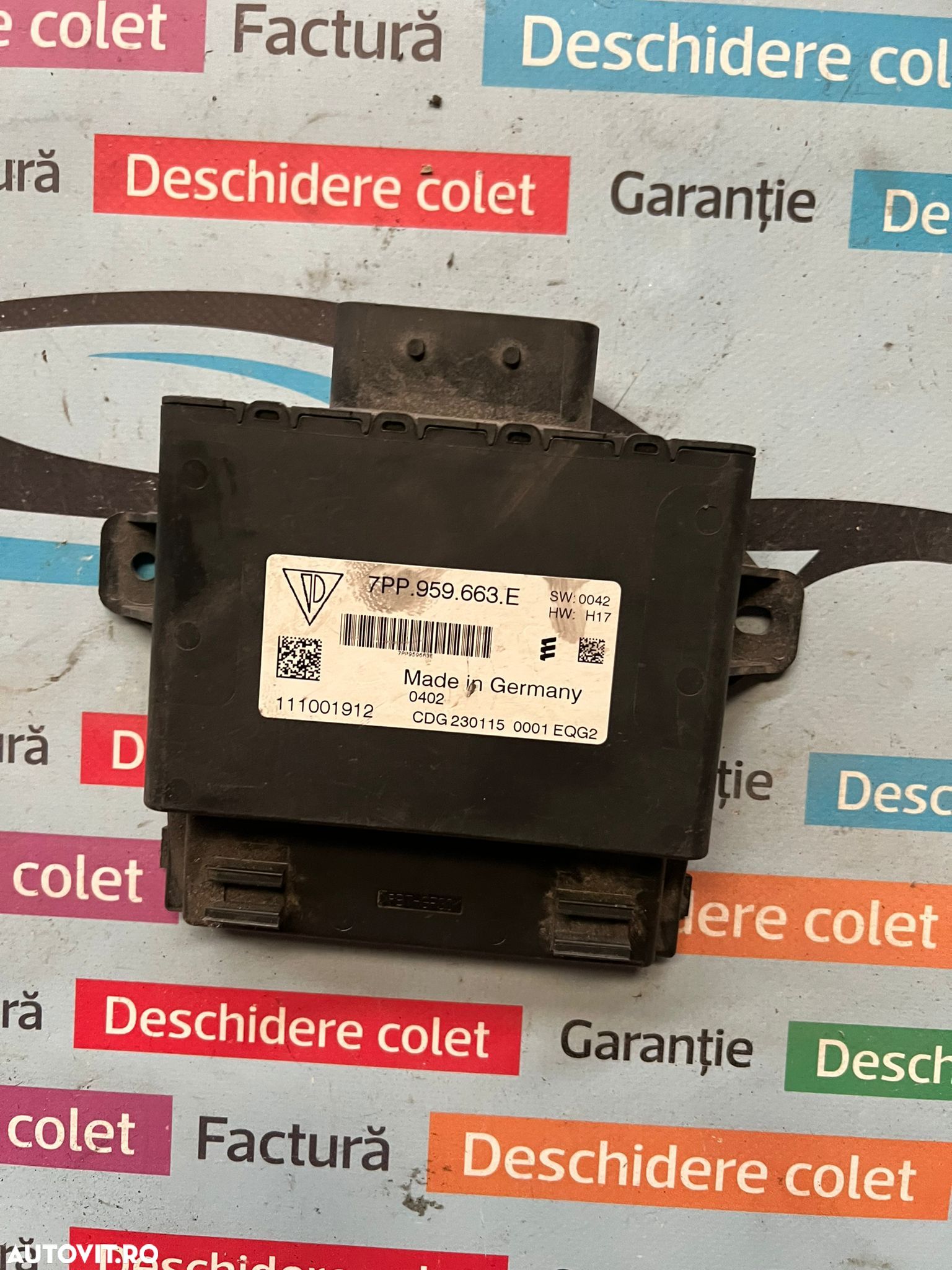 Modul calculator Porsche Panamera 7PP959663 E - 1